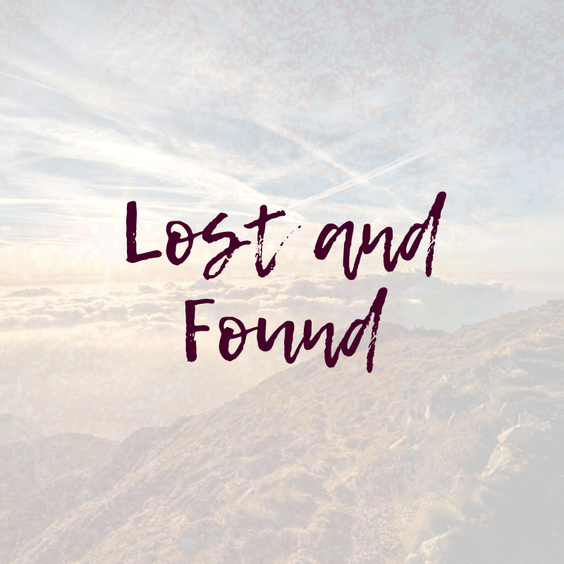 For when you feel a little lost